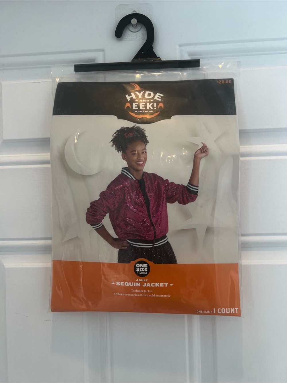 Hyde & EEK! Sequin Jacket Adult Adult, One Size Fits Most New